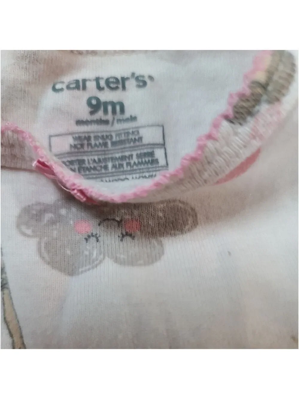 Girls' 4-Piece Carter's Set: Pajamas & Outfit, 6-9 Mos